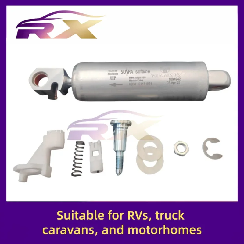 NEW Suitable For RV Caravan Motorhome, Air Shock Absorber Seat Hydraulic Damper, Seat Adjustable Shock Absorber 1060427