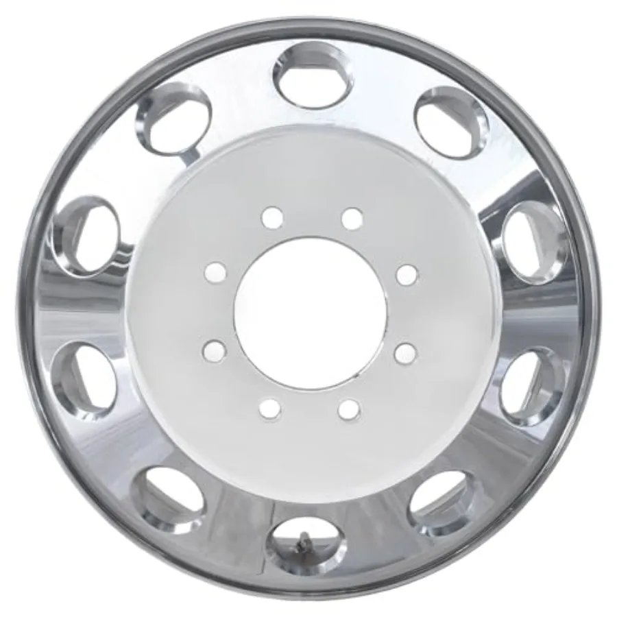 

17x6-дюймовые полированные алюминиевые диски для Dodge Ram 3500 Dually 2011-2018, для пикапов с двойными передними колесами
