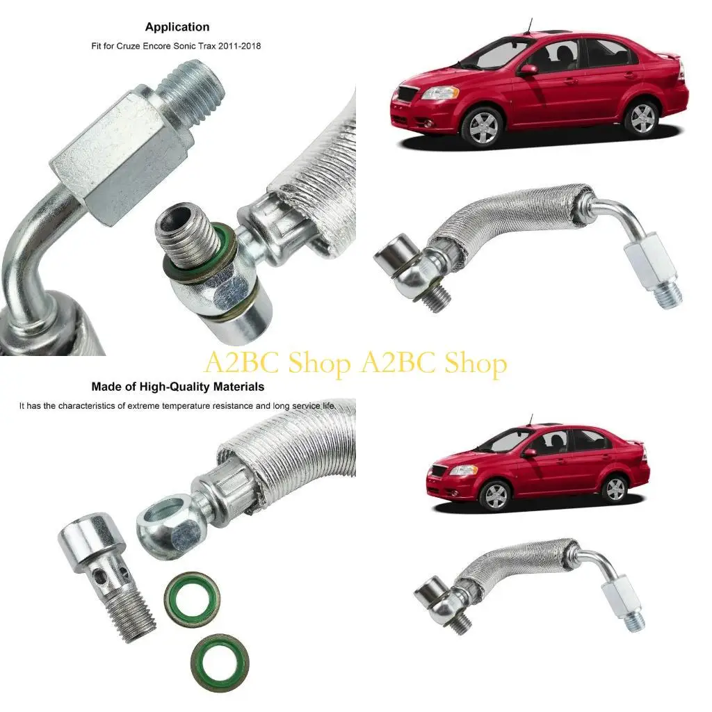 

A2BC Engine Turbocharger Coolant Return Hose Oil Line Feed Pipe for 55568031 55571900