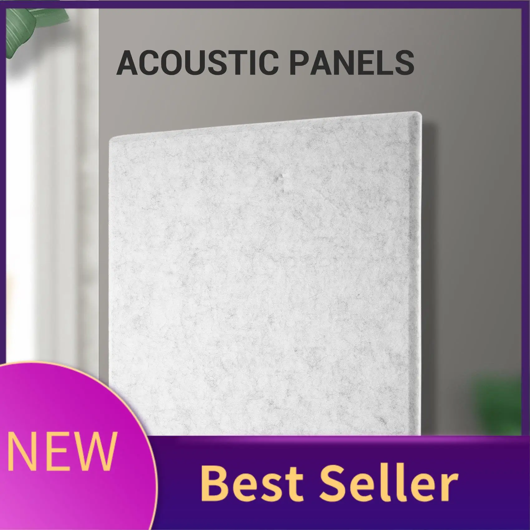 HFES 6 шт. акустическая поглощающая панель 12 дюймов х 12 дюймов х 0,4 дюйма звукоизоляционная прокладка для изоляции эхо-баса