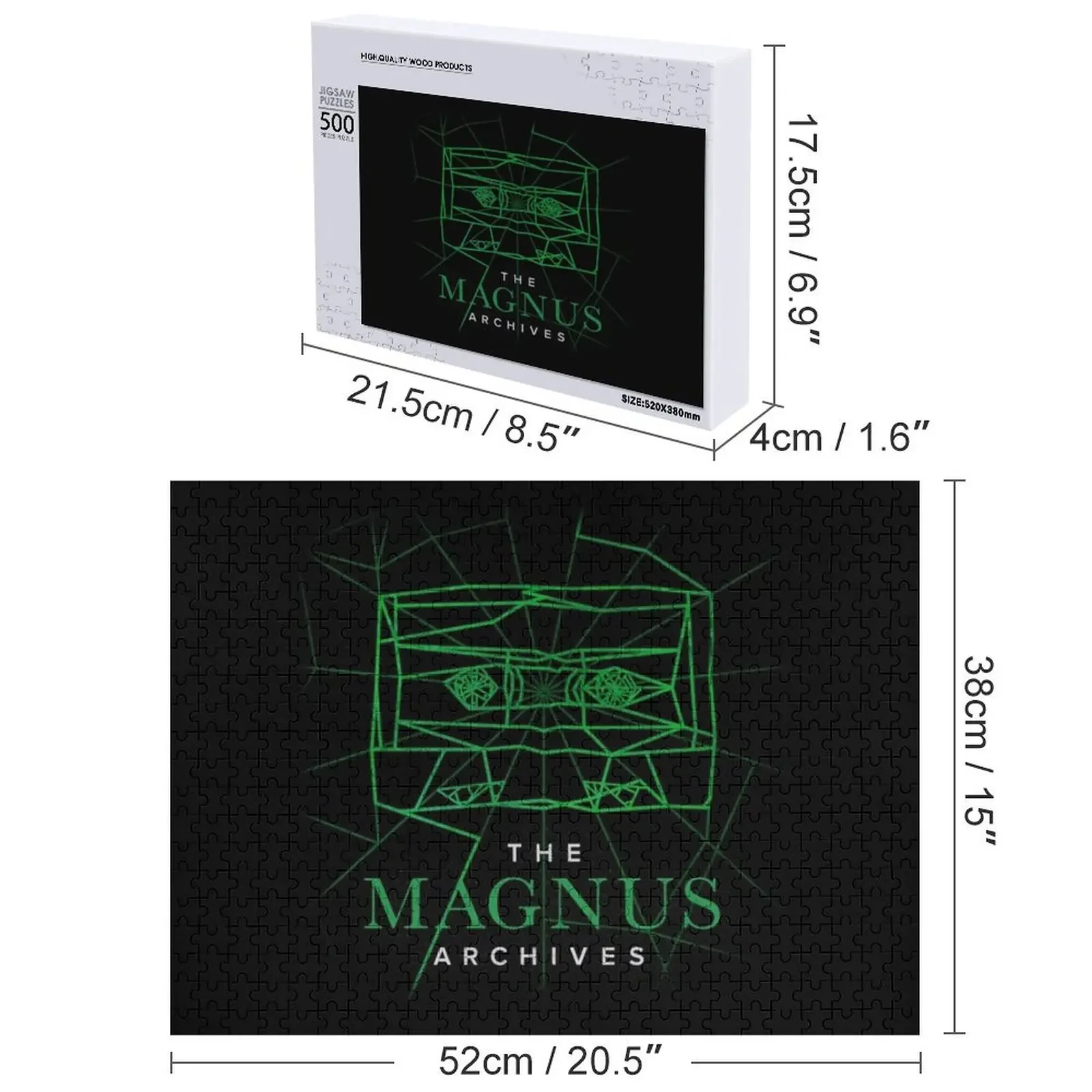 The Magnus Archives Camicia Puzzle Foto Regali personalizzati Regali personalizzati Puzzle
