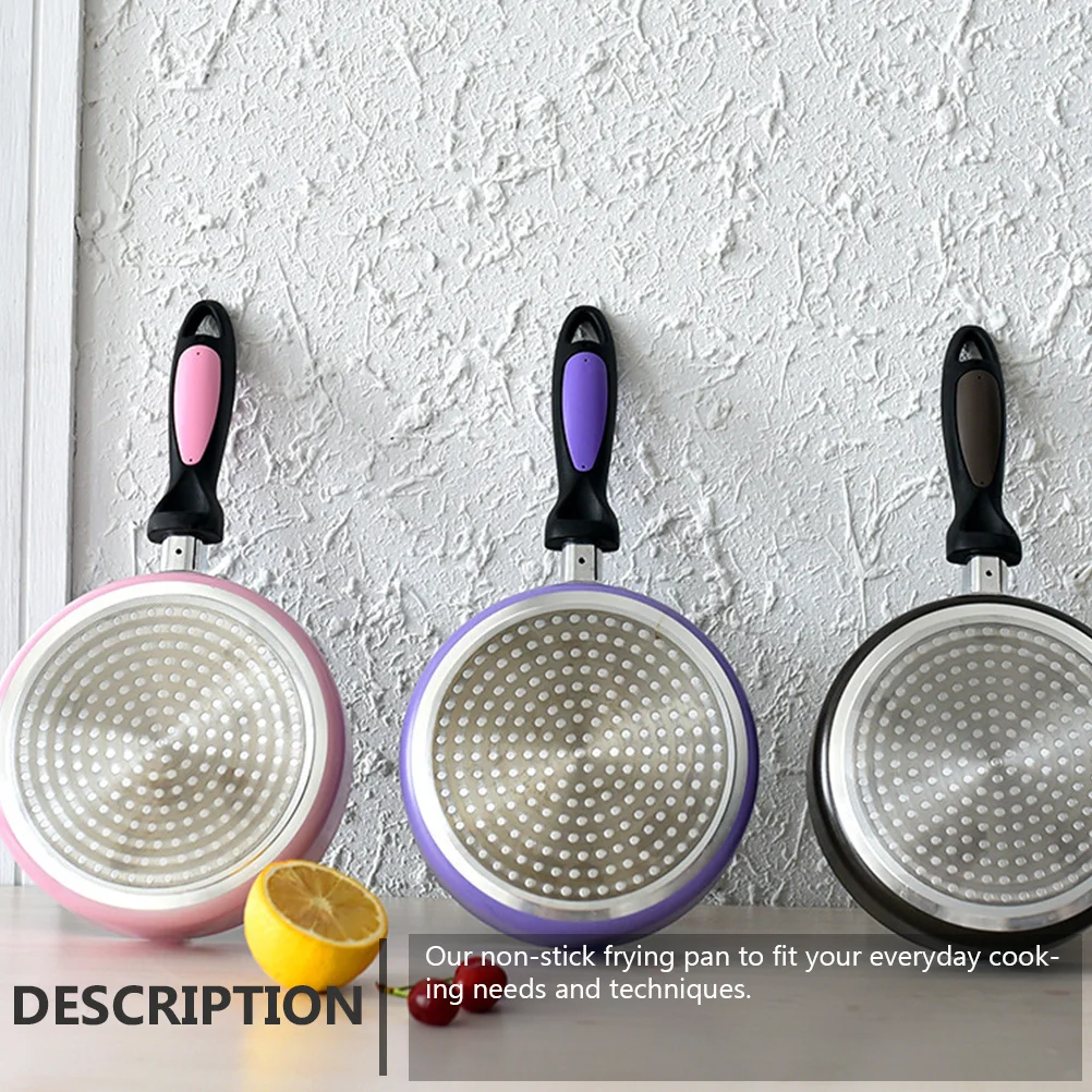 

1Pcs Pink Non-Stick Mini Frying Pan Universal Gas Induction Cooker Kitchen Tool Pancake Egg Cooker Non-Stick Pan