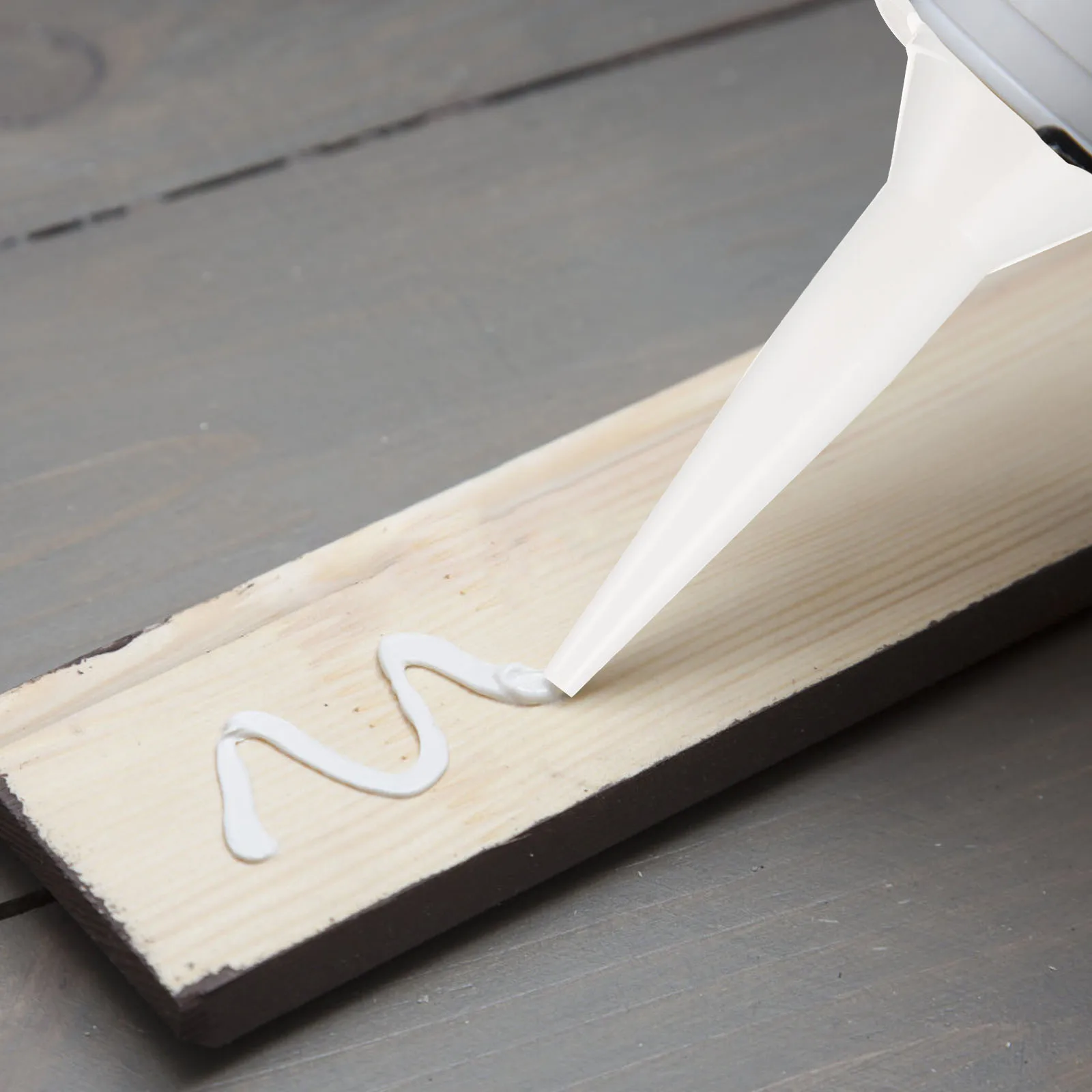 

50pcs Soft Gel Nozzle Structural Adhesive Applicator Reusable Caulking Tool Durable Leak-Proof Sealing For Bathroom Kitchen