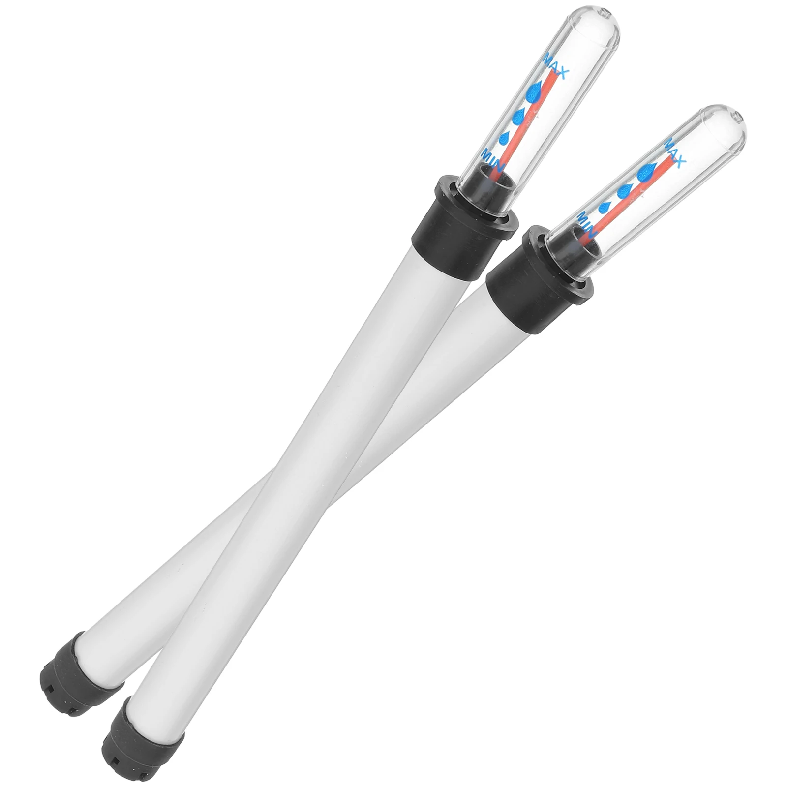 2 Pcs Water Level Indicator Plant Meter Moisture Gauge Flowerpot 180 Float Display Refill Reminder Garden Plastic