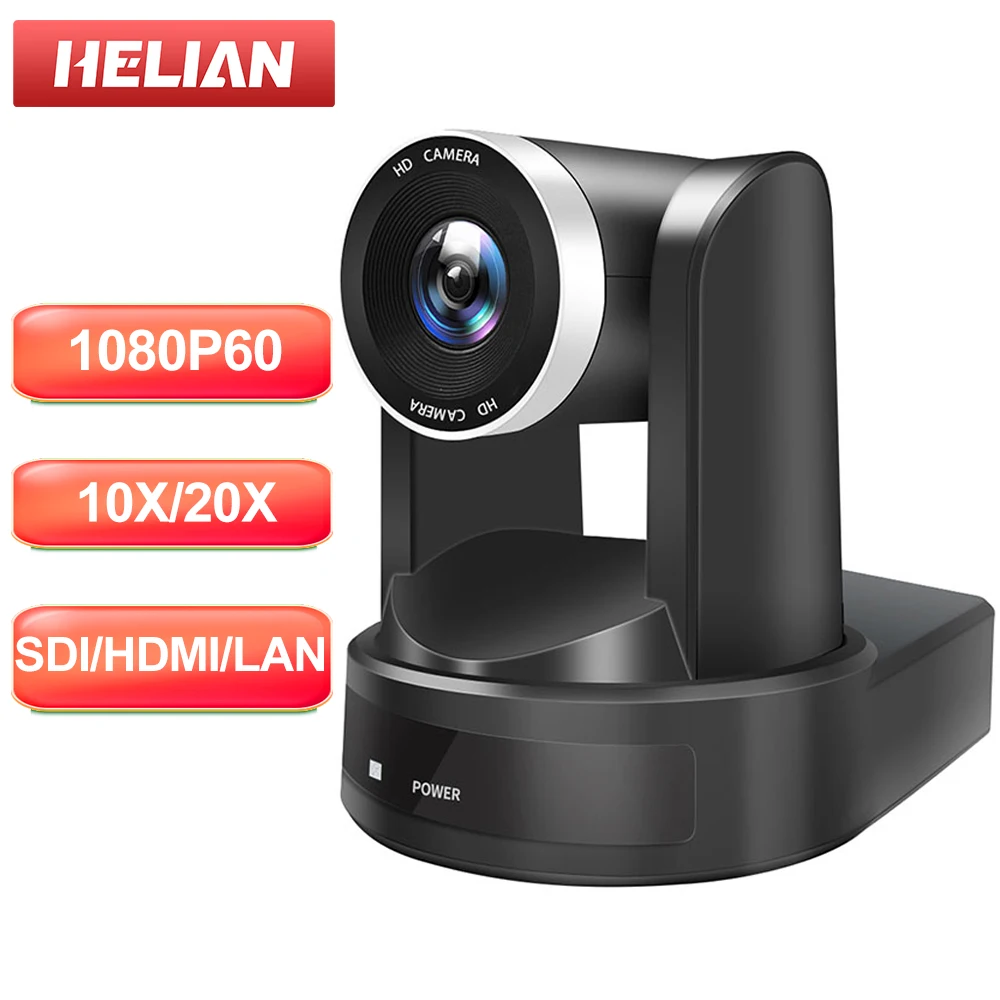 

Fixing Focus 3x 10x 12x 20x Video Conference camera HDMI USB2.0 SDI LAN PTZ 1080P HD PTZ Video Streaming Camera for Meeting Room