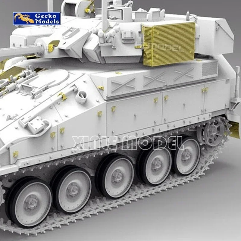 Modelo Gecko kit proporcional 1/35 35GM0053 Tanque de reconocimiento MK2 curvo británico Estonia, para juguete militar modelo Hobby