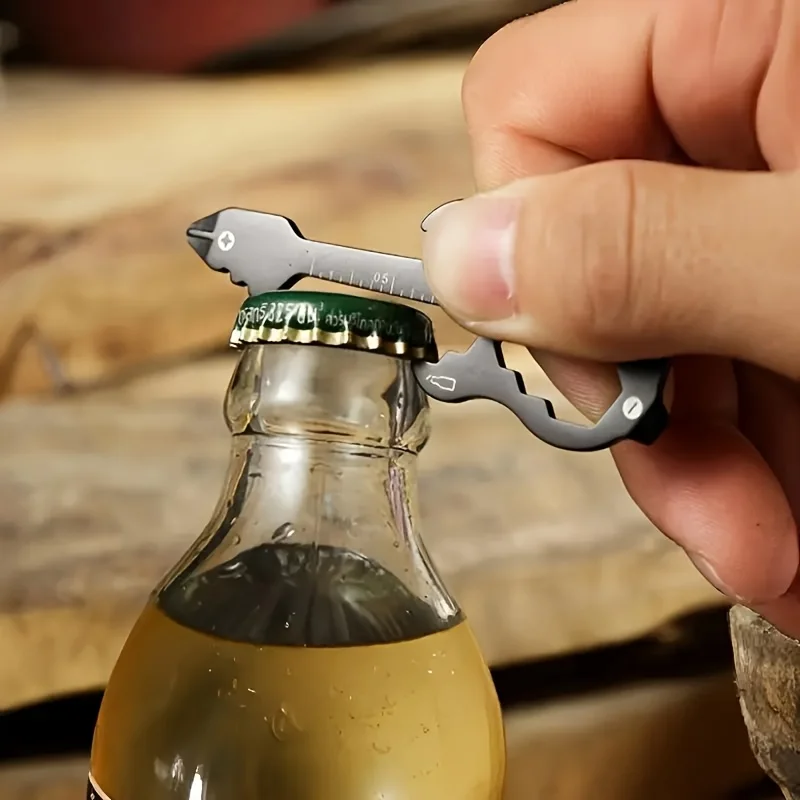 Mini Beer Bottle Opener Creative Musical Instrument Style Keychain Opener ,Multifunctional Gadgets ,Gift for Guitar Music Lovers