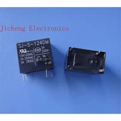 Original Relay SJ-S-105LM  SJ-S-112DM  SJ-S-124DM SJ-S-112LM One Normally Open 5A 10A 4 Feet SJ-S-105DM  SJ-S-124LM SJ-S-105DMH
