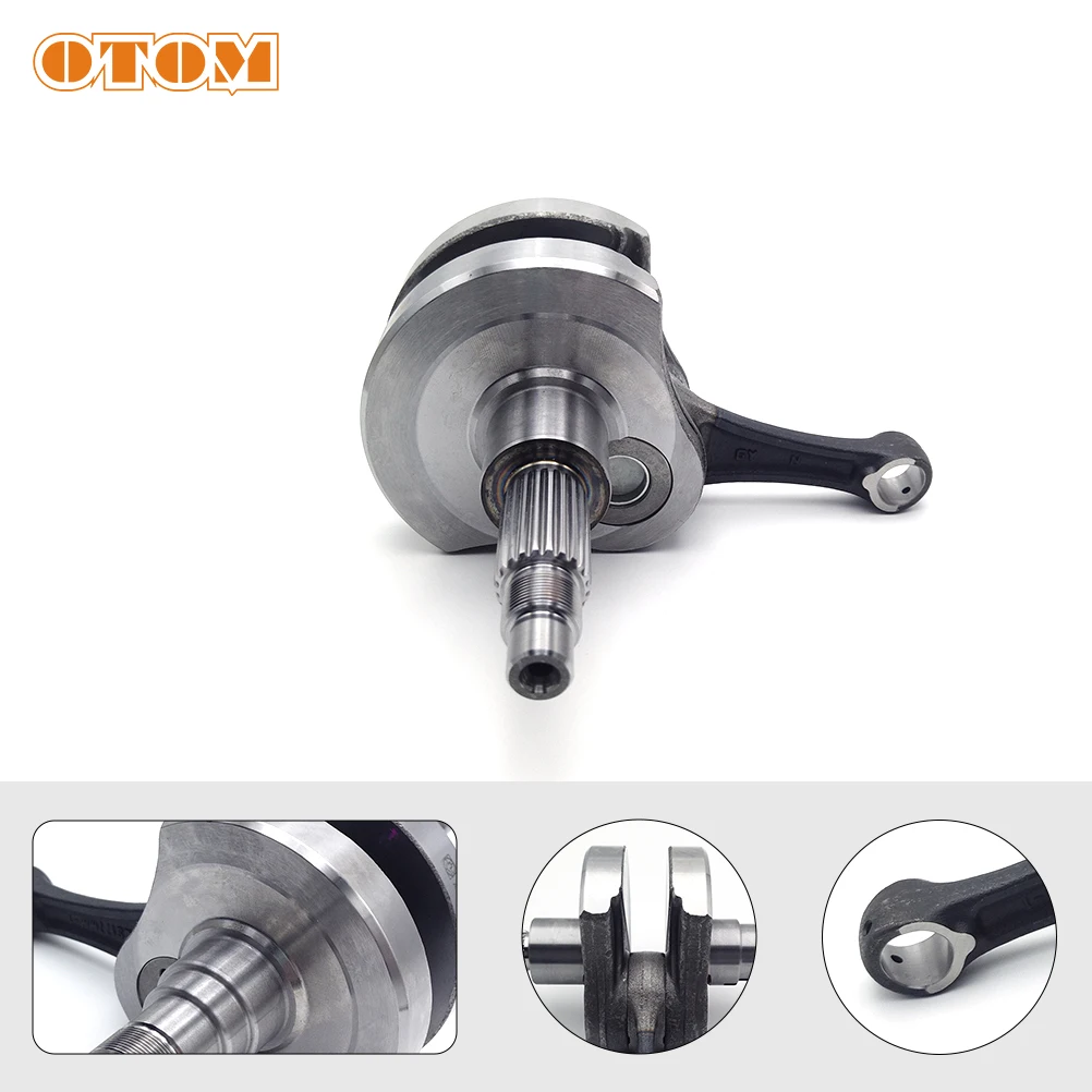 OTOM NC250 Engine Crankshaft Assy Motorcycle Accessories Crank Shaft Connecting Rod For Xmotos KAYO T6 K6 ZONGSHEN 250CC Valves