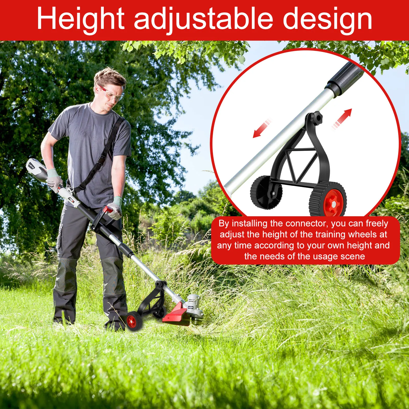 Grasmaaier Ondersteuning Wiel  - Gardening Tools To Remove Weeds recensie en prijs