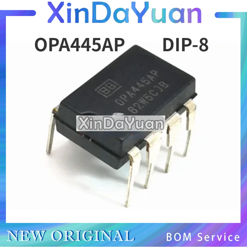 5 pcs OPA445 OPA445AP DIP-8  Single Operational Amplifier Chip