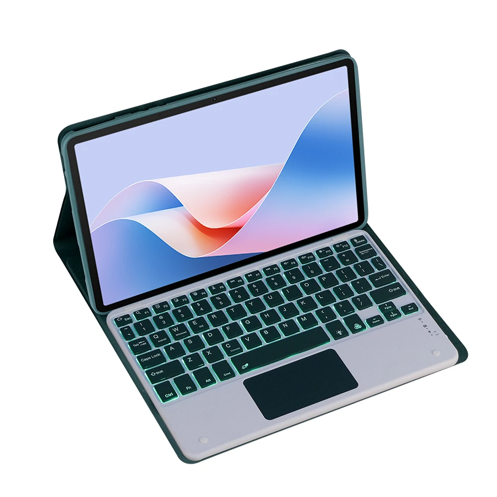 حافظة لهاتف Lenovo Xiaoxin Pad 2022 مقاس 10.6 بوصة، حافظة لوحة مفاتيح قابلة للفصل لجهاز Lenovo Tab M10 Plus 3rd Gen TB-128FU/128XU/125FU