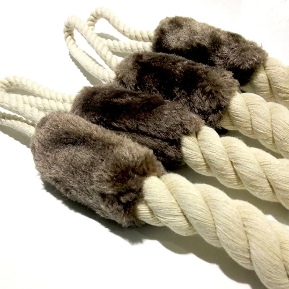 Sailor Knot Cotton Rope Doorstop Finger Pinch Guard Wear Resistant Handle Cushion Protector Simple Installation Anti-collision