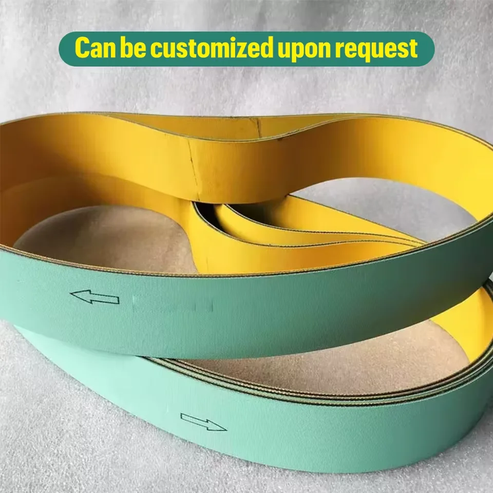 Customized Yellow-Green Nylon Sheet Base Band length 1400mm width 110mm thickness 3-5mm