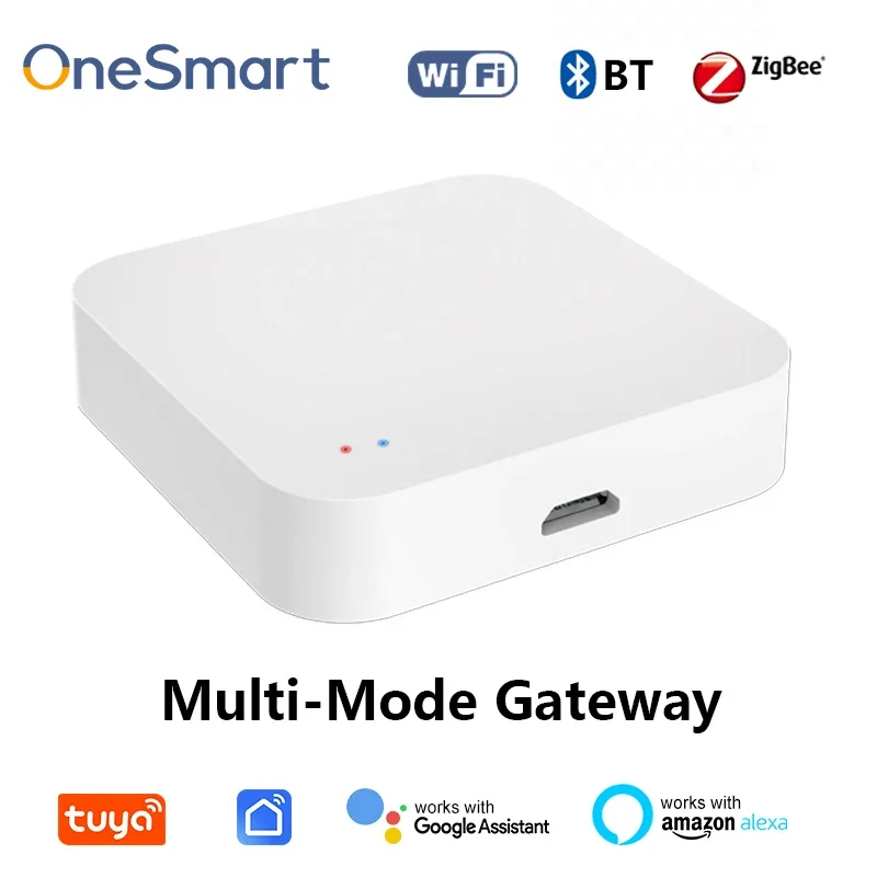 

Многорежимный беспроводной концентратор Tuya Zigbee BT, шлюз, умная бытовая техника, пульт дистанционного управления, поддержка моста Alexa Google Home