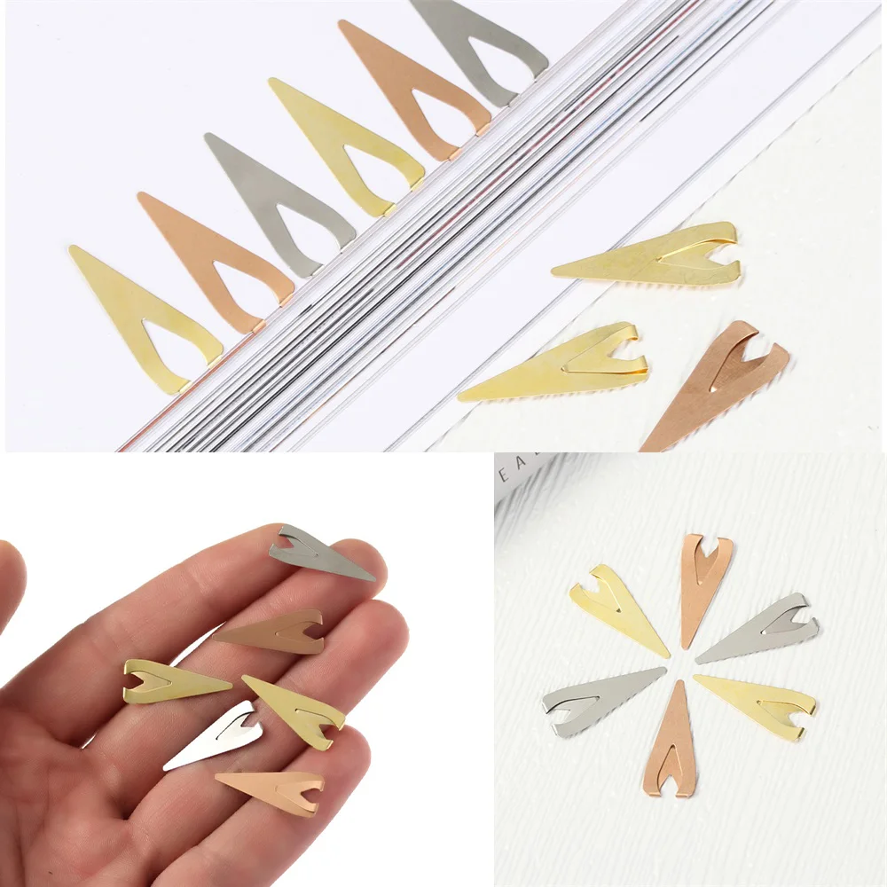 New Fashion Gift Metal Hollow out Page Holder For Reading Simple Style Bookmarks