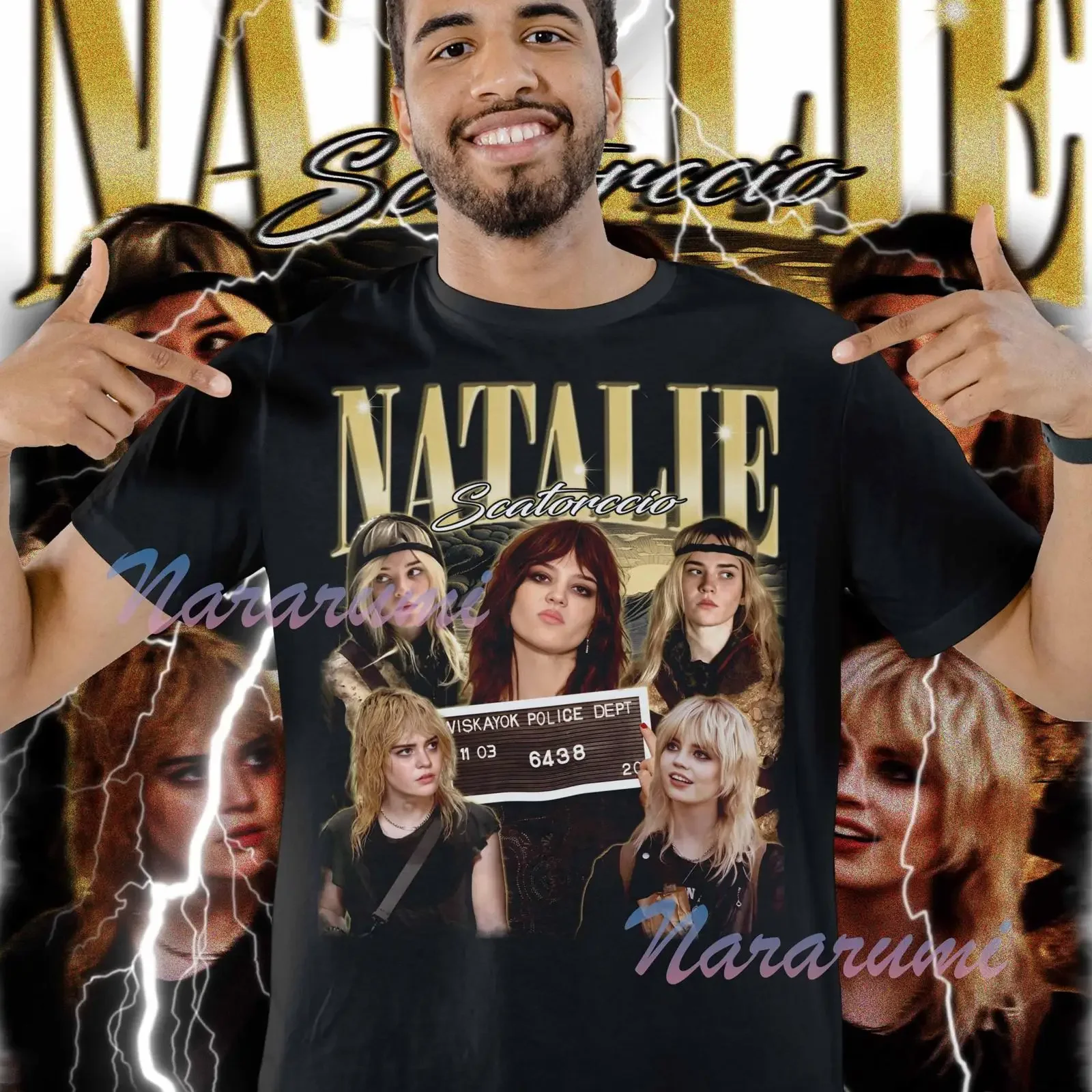 Natalie Scatorccio Yellowjackets Vintage-T-Shirt, TV-Show-T-Shirt für Damen und Herren, Vintage-Waschgrafik, vielseitige Herren-Streetwear