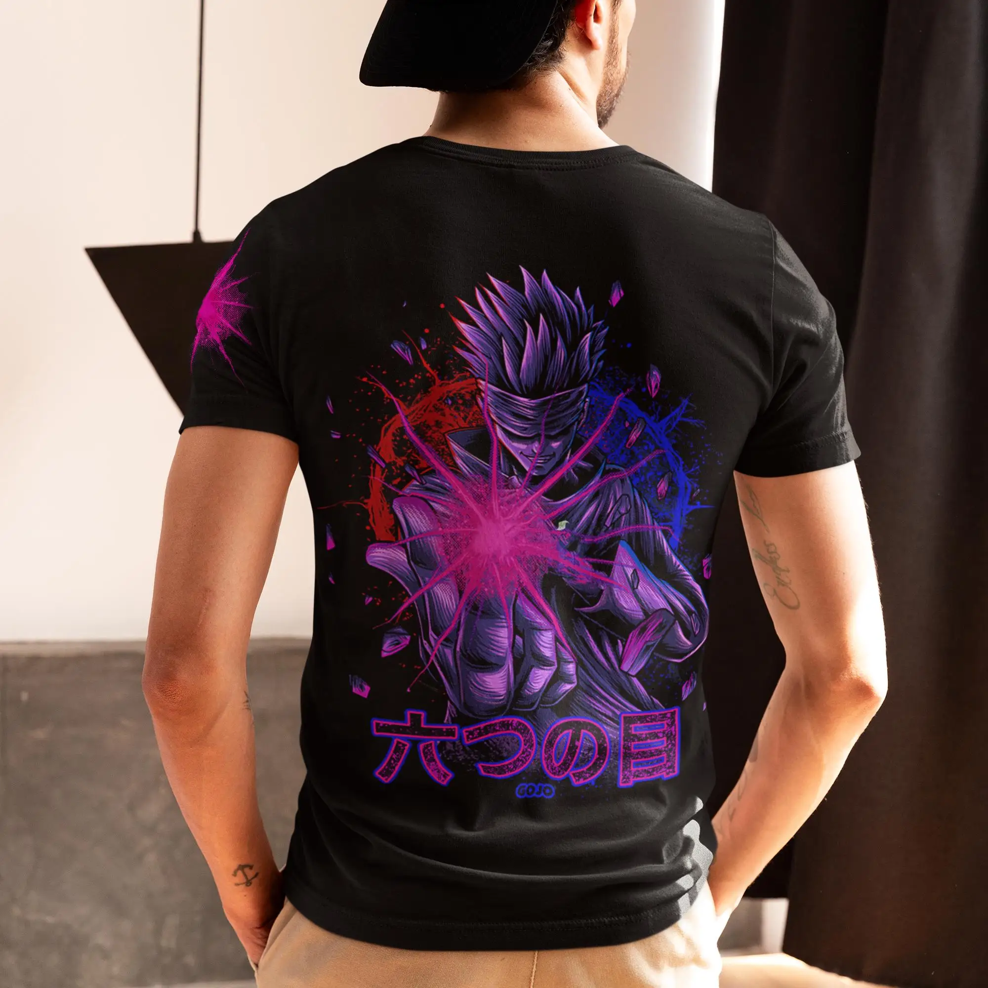 

Футболка Satoru Gojo Satoru Gojo Figure Satoru Gojo Tee Jujutsu Kaisen Satoru Gojo Shirt Jujutsu Kaisen Gift Satoru Gojo