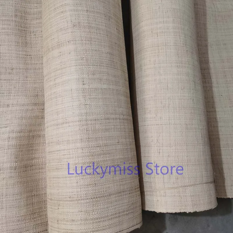 Real Natural Raffia Mat Handmade Weaving DIY Craft Raw Grass Material For Home Furniture Cabinet Wardrobe Table Chair Decoratio