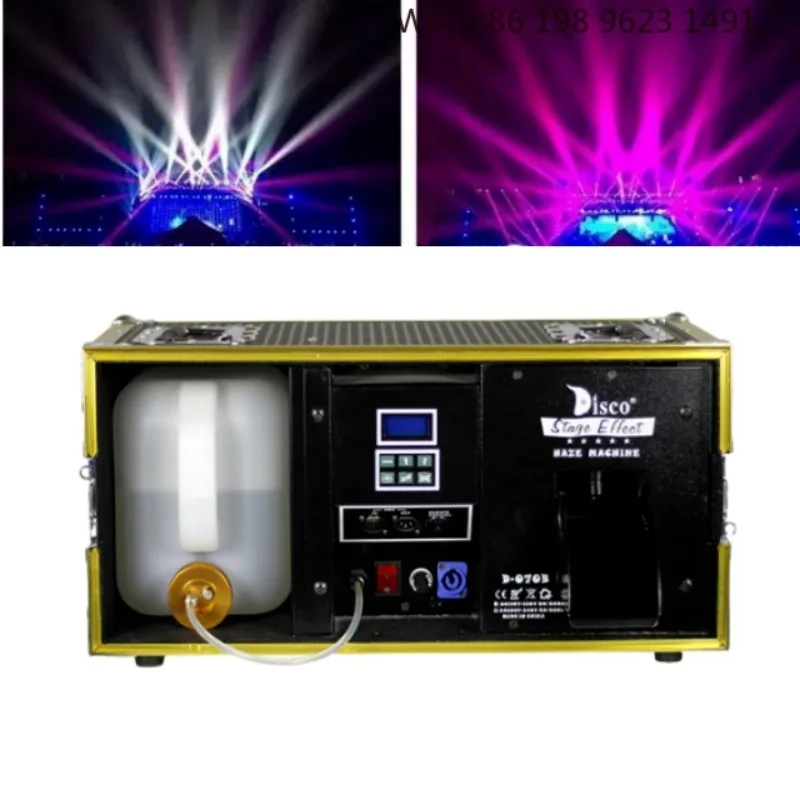 Wire Remote Control 1500W Disco Mist Haze  Stable Water Based Fog Effect for DJ Stage Wedding Light Matching