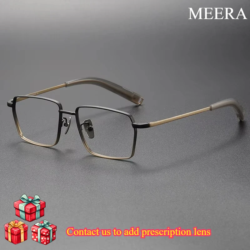 

07519 Trendy Office Anti Blue Light Glasses Fashion Metal Frame Optical Spectacle Women Men Blue Ray Blocking Eye Protection