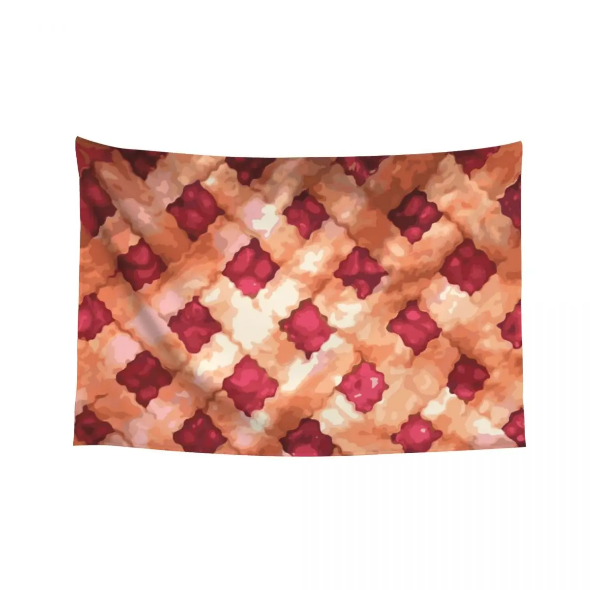 

Cherry Pie Curtain Waitress the Musical Tapestry Wall Coverings Room Decor Aesthetic On The Wall Tapestry