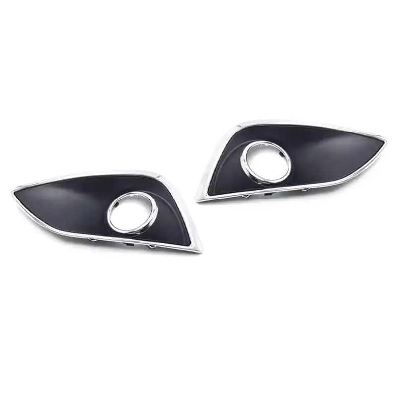 

ABHX-Car Front Bumper Fog Light Cover Fog Lamp Frame Hood Foglight Lamp Frame Cover Trim For Hyundai IX35 2009 -2012