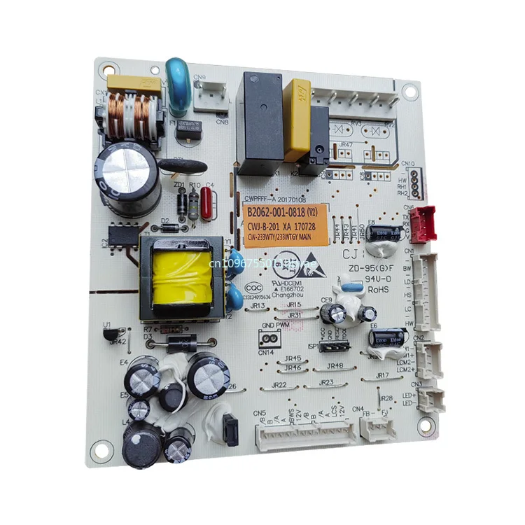 

B2062-001-0818 CWJ-B-201 XA 170728 Refrigerator Electronic Circuit Board Computer Inverter Pcb Control Board for Skyworth