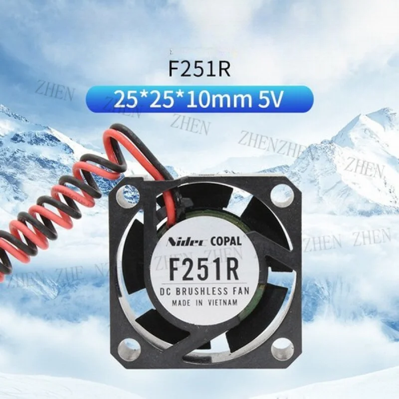 Y FOR COPAL JAPAN F251R 2510 5V 2.5cm high volume micro cooling fan