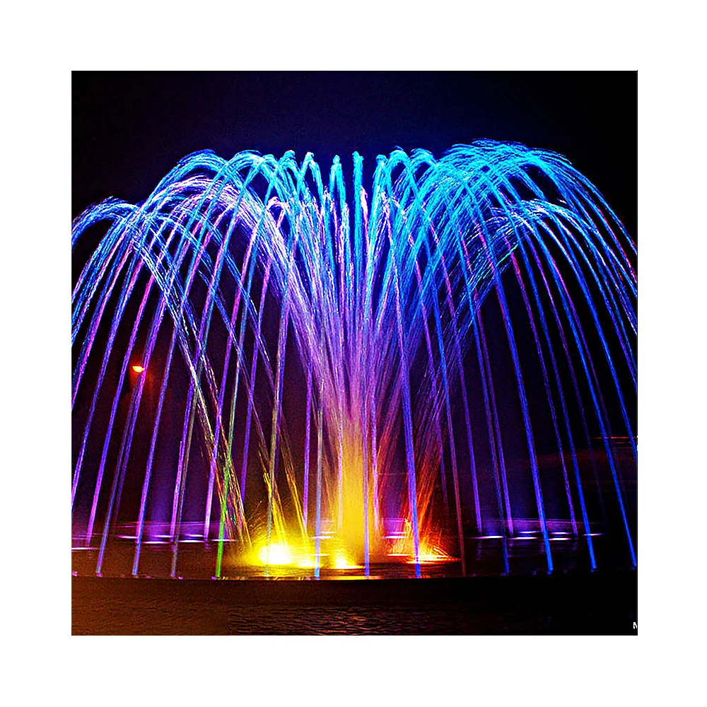 

Вращающаяся водная корзина для цветов, фонтан, музыкальный маленький фонтан со светом на открытом воздухе