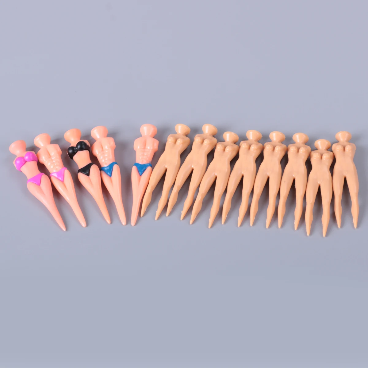 

6pcs Ball Mark Repair Tool Bikini Golf Accessories For Divot Repair Tee Use Gift Tees Tools Supplies