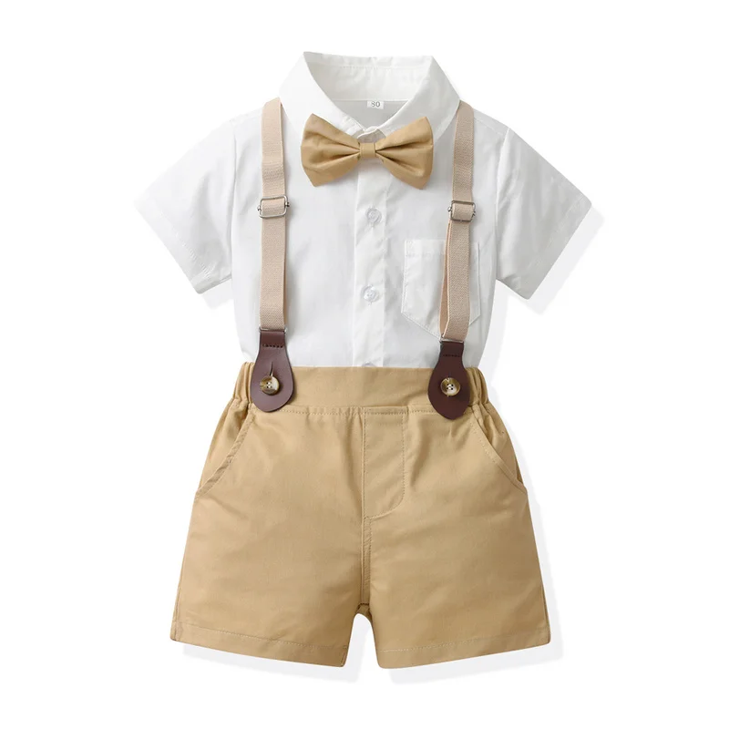 Boys Bow Tie Suit Set 2