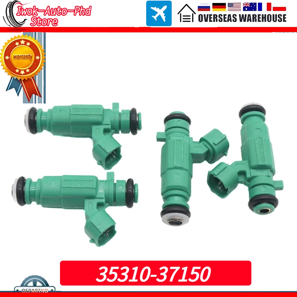 

Car Fuel Injectors Nozzle 35310-37150 for Hyundai Accent Tiburon Kia Santa Fe Rio Rio5 Sportage Optima 1.6L 2.5L 2.7L 99-11