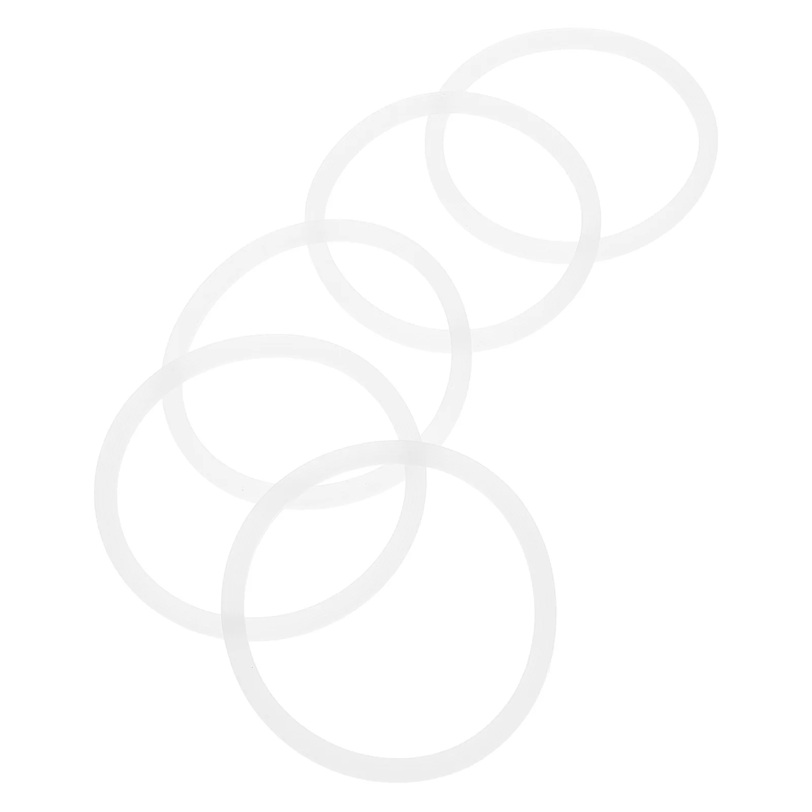 

5 pcs Sealing Ring Set 24-40oz Water Bottles Silicone Gasket Replacement LeakProof Bottle Sealing Rings Reusable Pad
