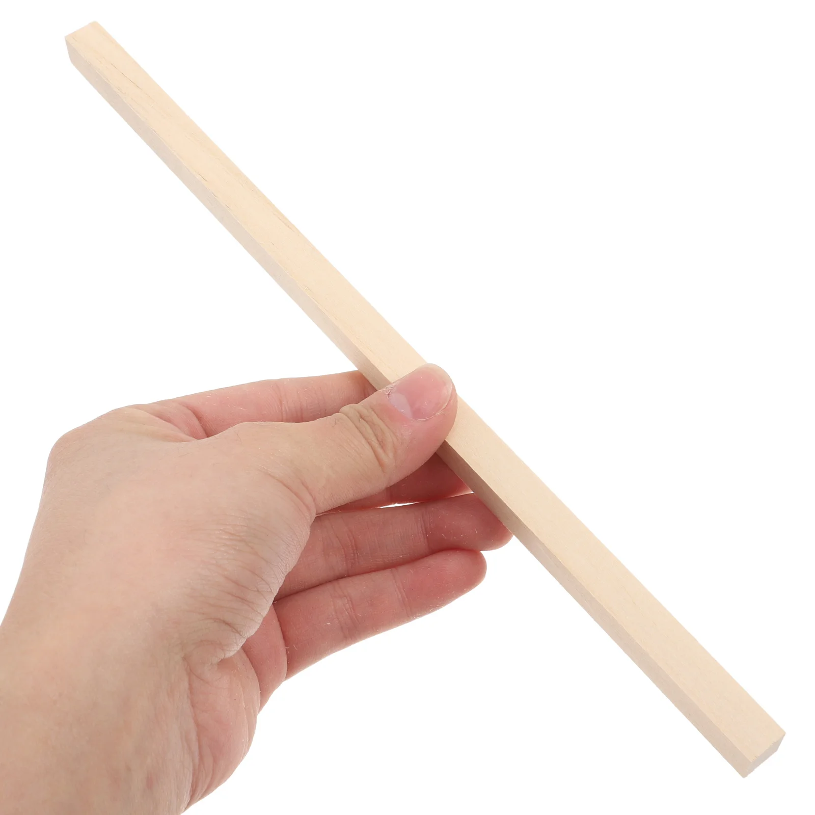 60Pcs Wood Square Dowel Rods DIY Unfinished Hardwood Craft Sticks for Coloring Wood Projects Home Decor Supplies 25x1cm