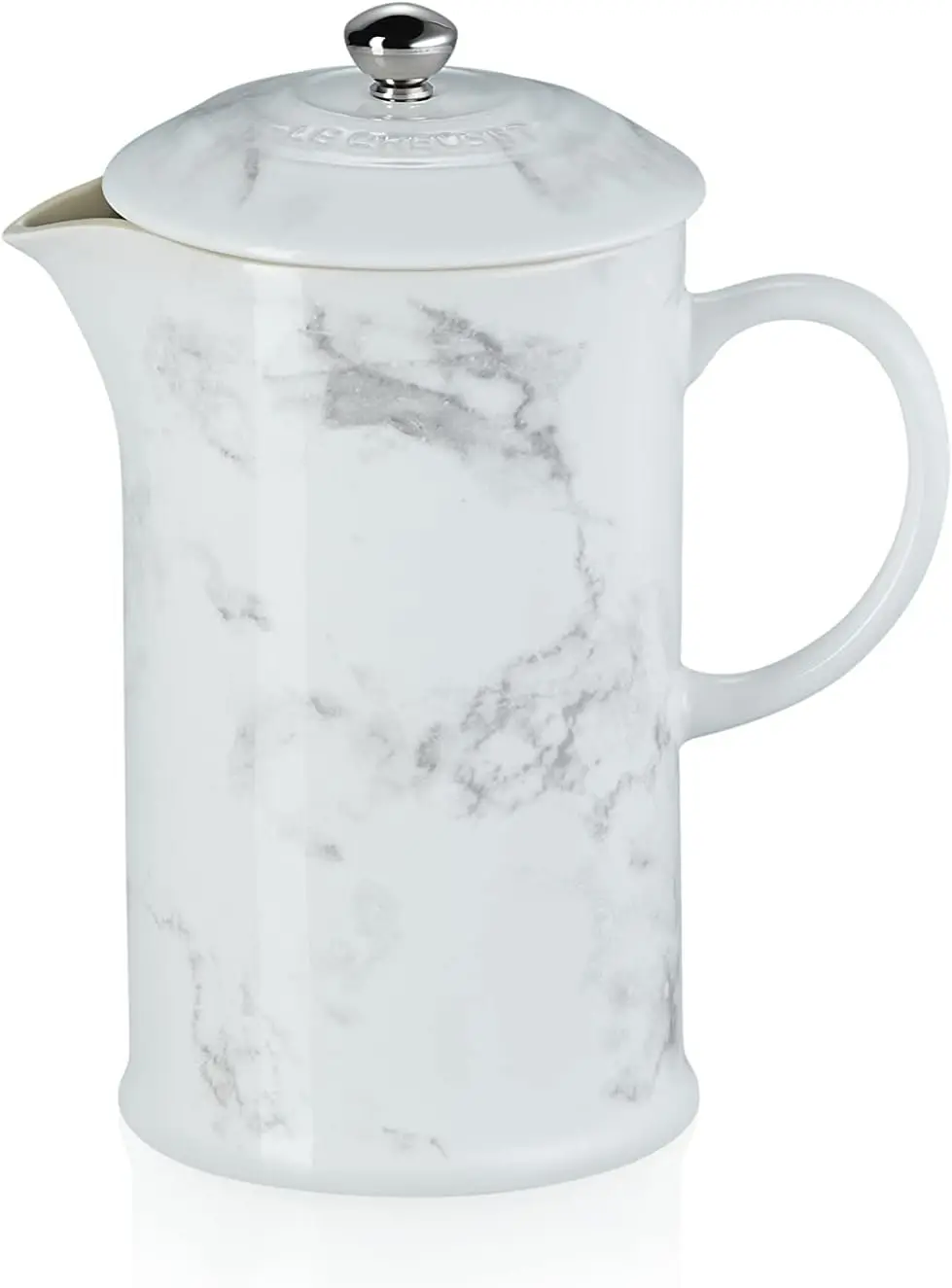 Stoneware 34 oz, Marble Collection French Press