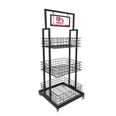Bansi mask rack promotional display rack, jewelry store umbrella, daily necessities promotional iron cosmetics display rack