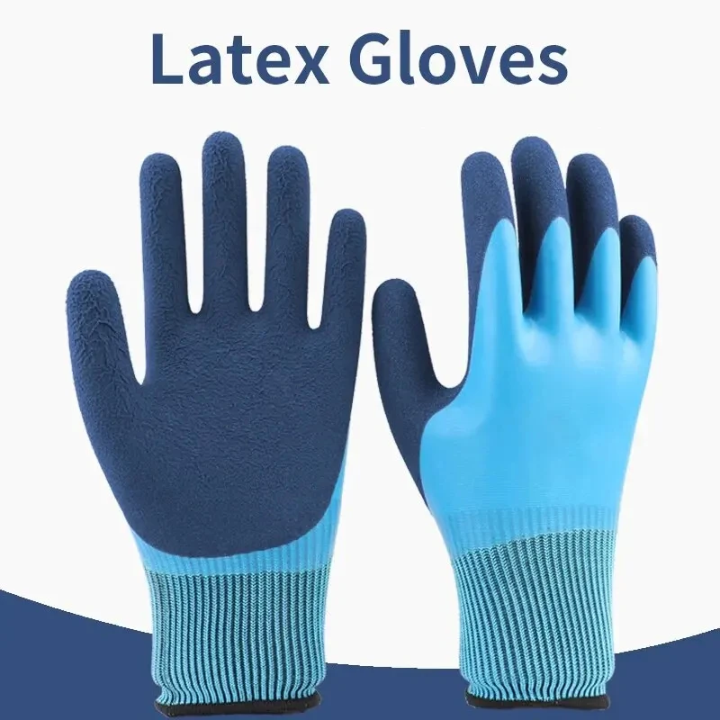 Horticultural Gloves Stab Puncture Resistant Latex Waterproof for Work Labor Protection Wear Resistant ForWork Flower Protection