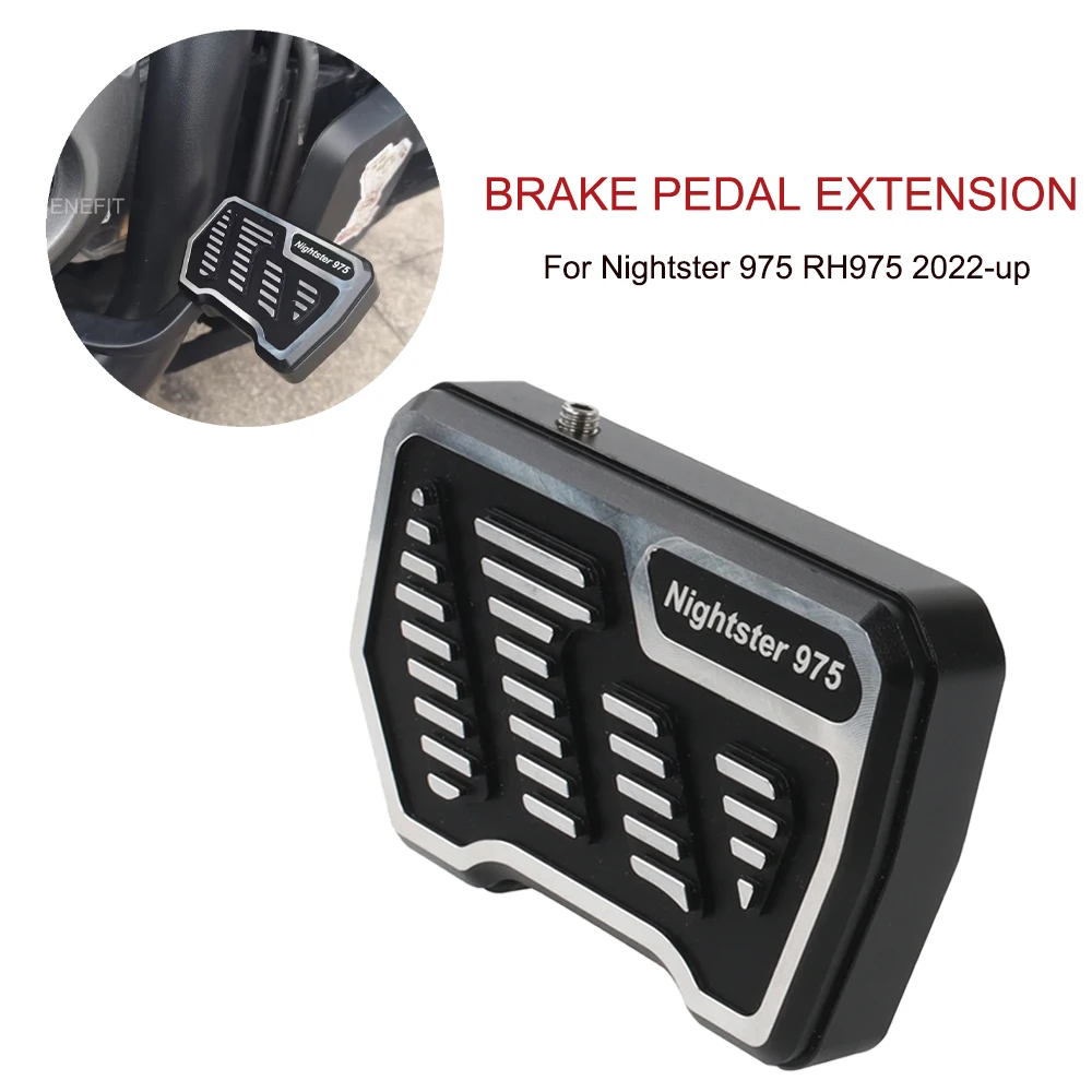 

For Harley Nightster 975 RH 975 Special 2022 2023 2024 CNC Foot Brake Lever Pedal Enlarge Extension Cover Motorcycle Accessories