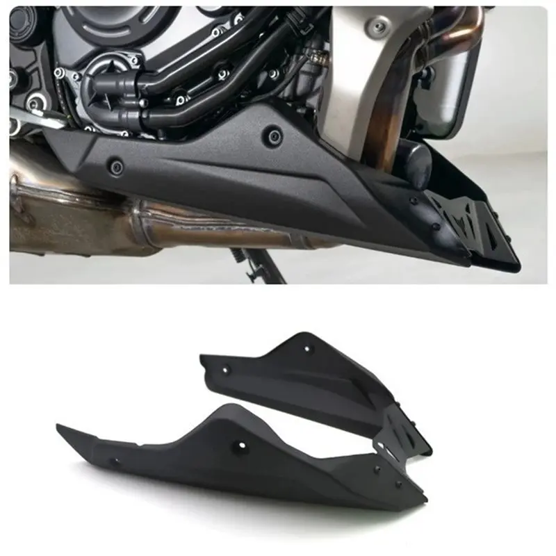 NEW HOT In Stock-Motorcycle Belly Pan Lower Engine Chassis Guard For MT-07