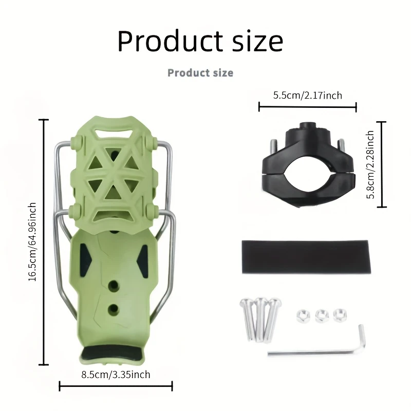 1 قطعة 360 درجة قابل للتعديل دراجة نارية المقود حامل الكأس قفص لزجاجة المياه الجبلية الطريق الدراجات النارية Mount2025 جديد #4