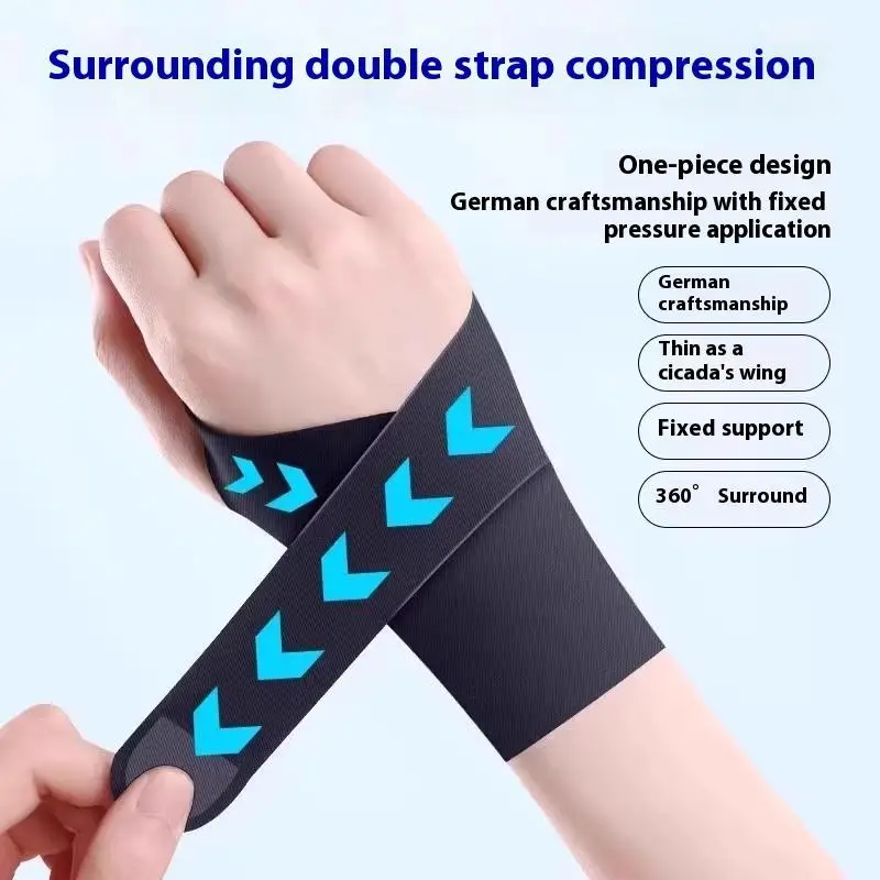 Adjustable Lightweight Wrist Support Fitness Badminton Sports Jacket Wrist Sprain Tendon Sheath Joint Strain Winding Fixation