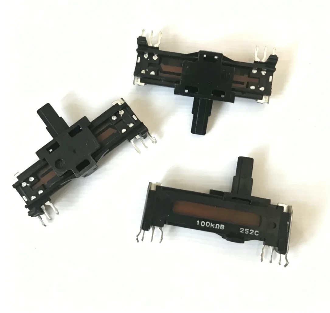 Japan 35mm linear slide potentiometer, recorder tuning fader, treble and bass adjustment potentiometer10 pcs