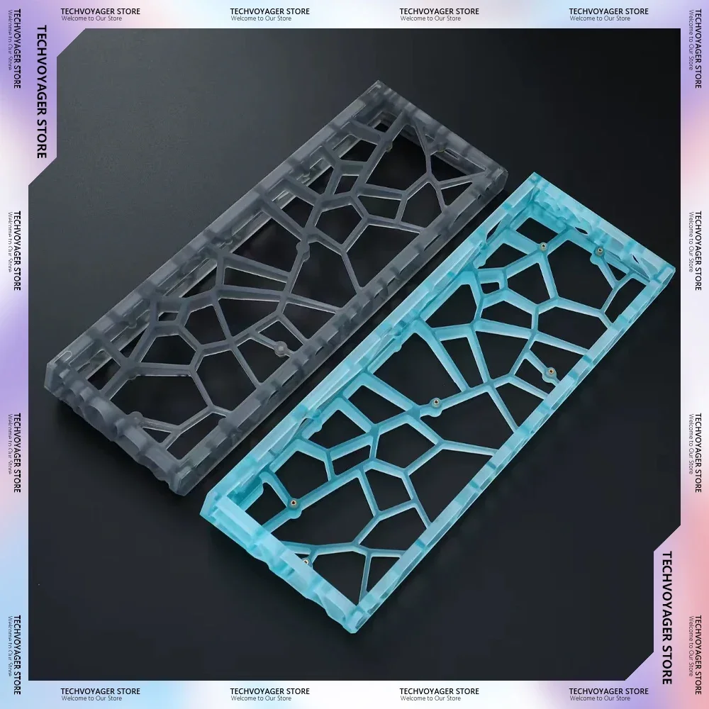 60 Alignment Hole Hollow Mechanical Keyboard Case Transparent Matte Material PC MADCATZ Mad60/AULA Win60 Keyboard Shell Gifts