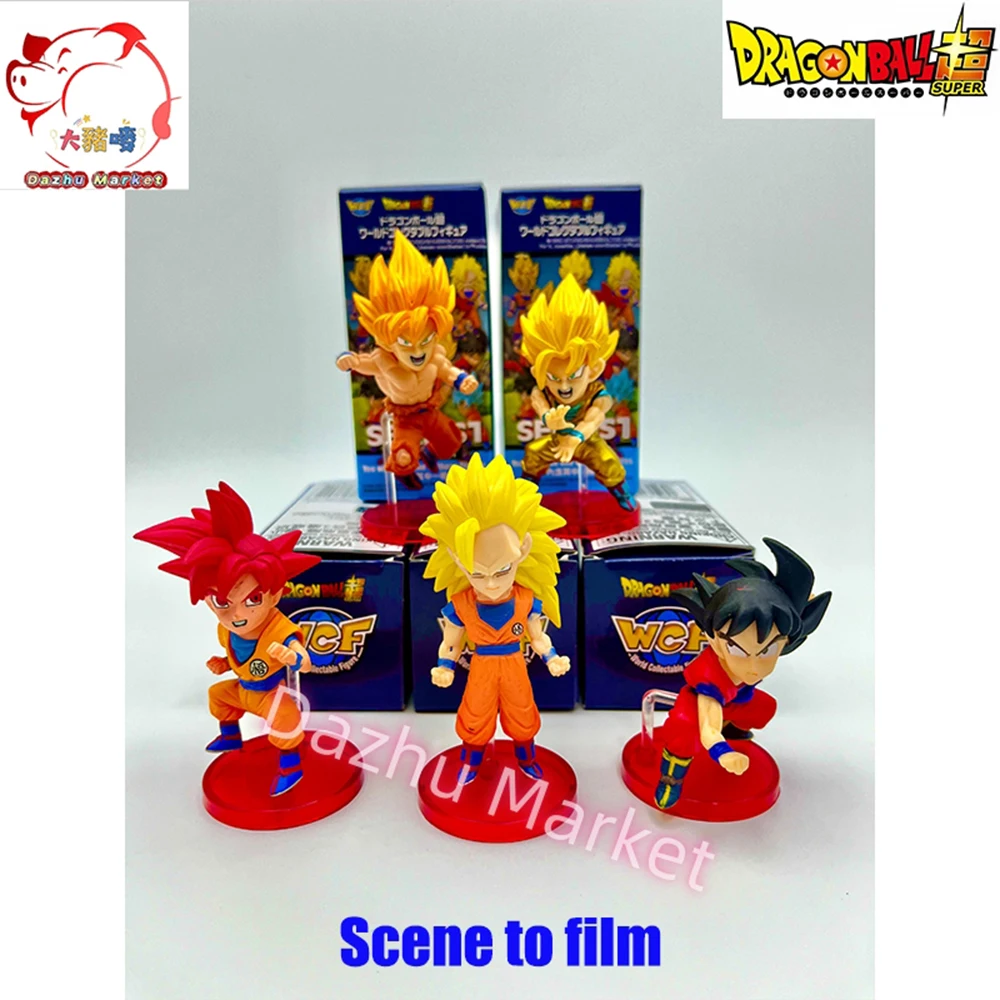 Wcf Drachen ball Figuren Anime Figur Sammlung Modell Super Saiyan Sohn Goku Statuen Schreibtisch dekorieren Kinderspiel zeug Geburtstags geschenk