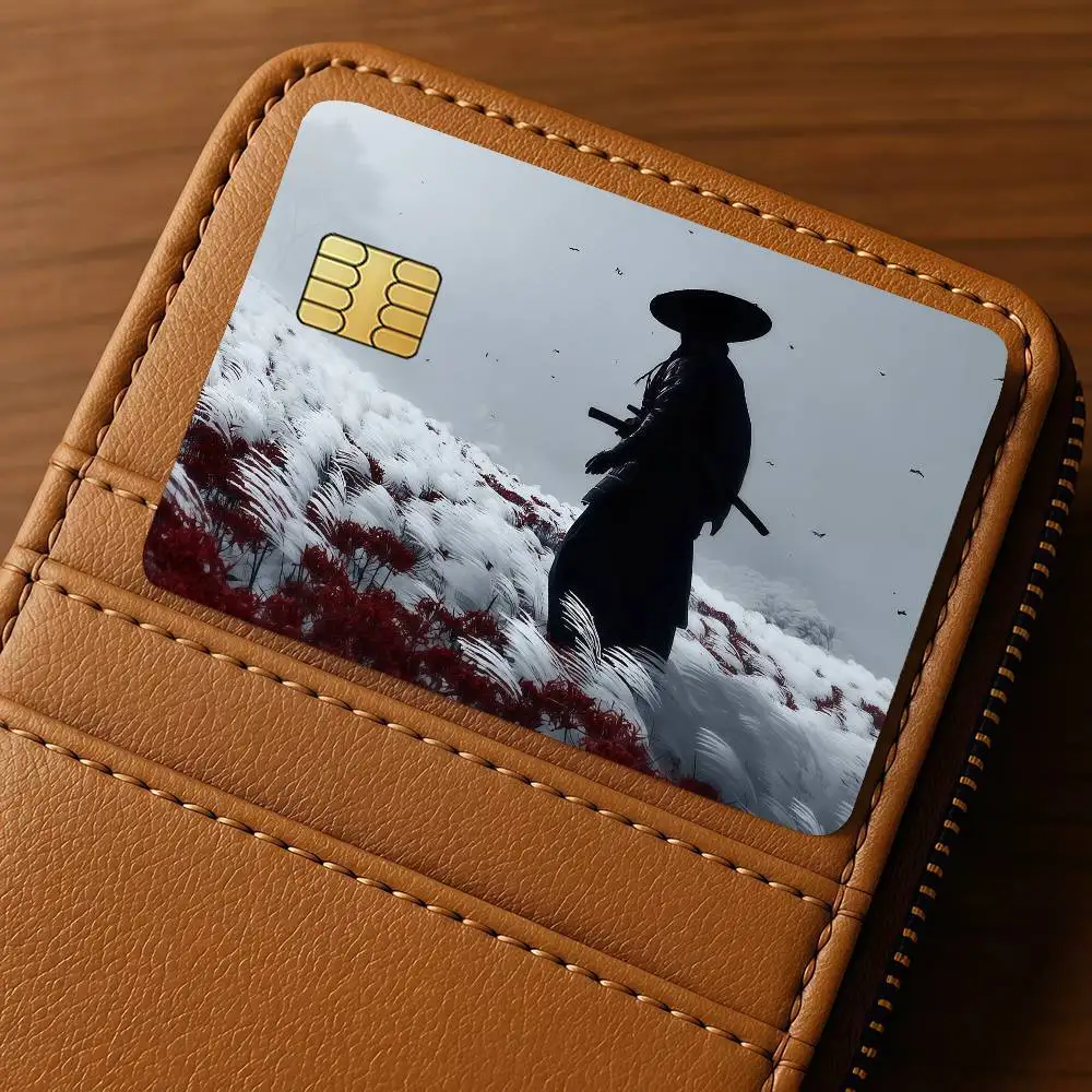 Vagabond Credit Skin Cover Card Stickers 4PCS Film Bus Pass Front Decoration Bank Debit Waterproof