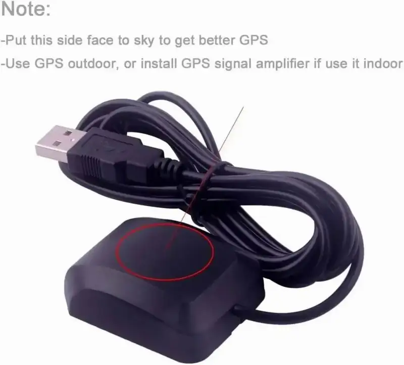 VK-162 G-Mouse USB GPS Module UBX-M8030 Chip 72 Channel Positioning Receiver Sensor Compatible with Windows Linux PC Drone