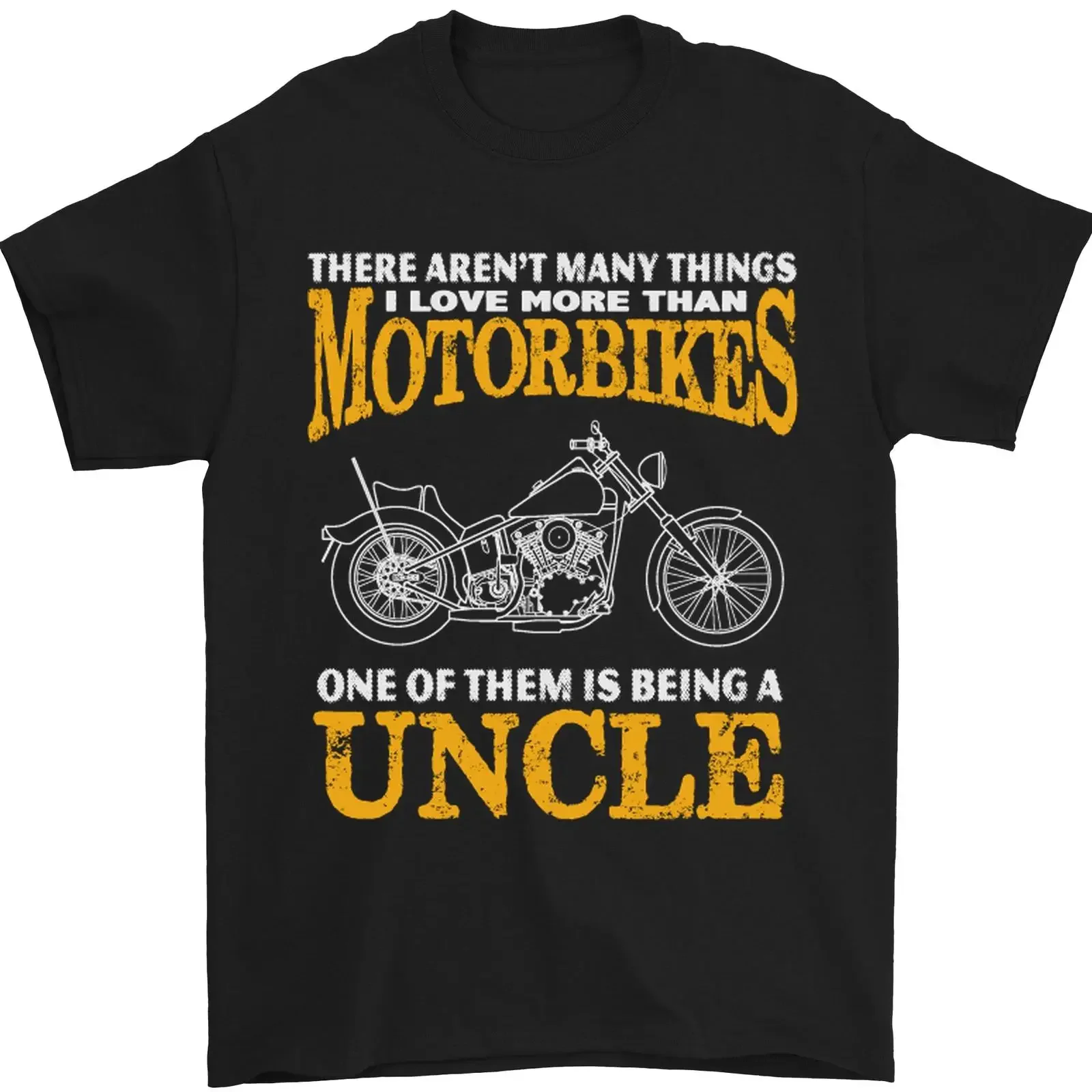 Being An Uncle Biker Motorrad Motorbike Herren T Shirt 100 Baumwolle vintage Washed Breathable streetwear Unisex Stretched