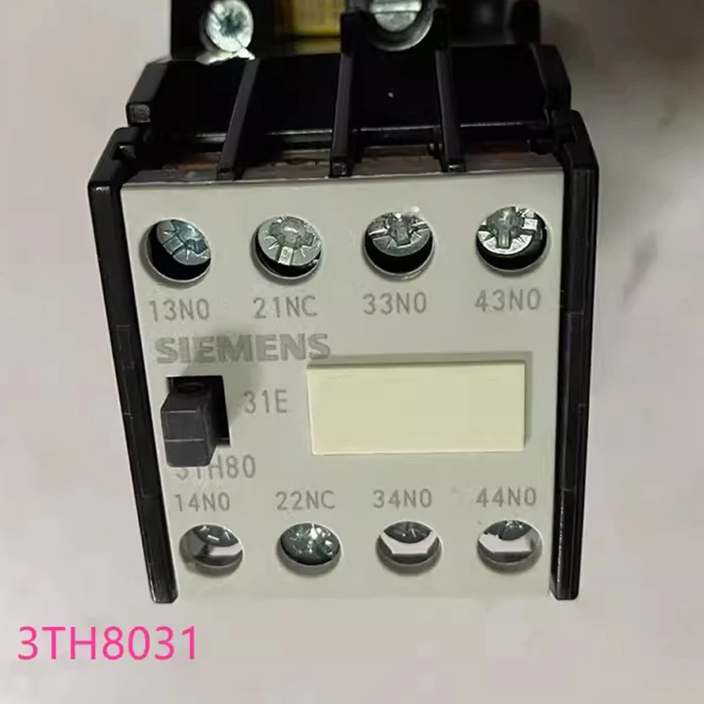 Imagem -03 - Tensão do Relé do Siemens-contator Acessórios do Elevador 3th80310x Ac24v Ac36v Ac110v Ac220v Ac380v 3th80 31e 3no 1nc Novo Original