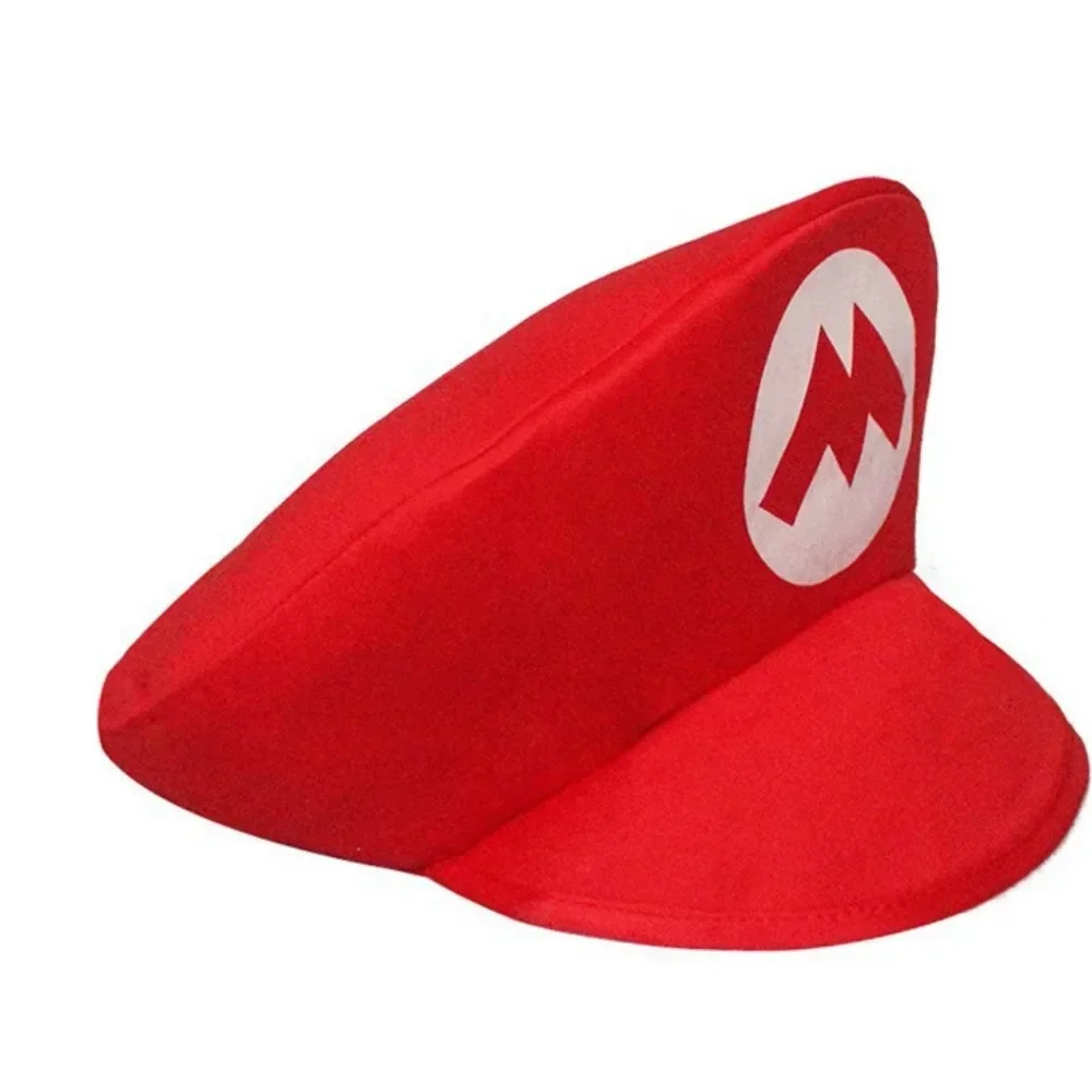 Super Mario Bros Hoed voor Kinderen Volwassen Cosplay Props Halloween Verjaardagscadeau Mario Luigi Kinderen Baseball Cap Schaduw Zonnekap